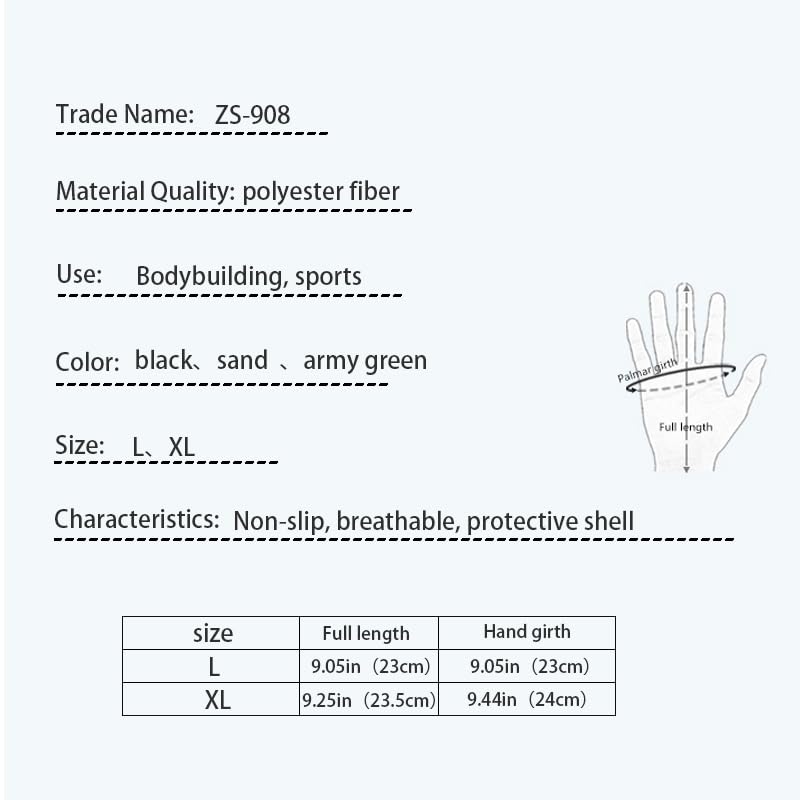 ANJMEICH Tactical Gloves, Non-Slip wear-Resistant to Protect Hands, Suitable for Outdoor Sports (Green, XL) 1