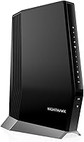 NETGEAR Nighthawk CAX80 WiFi 6 Cable Modem Router Combo - AX6000 DOCSIS 3.1 for Xfinity Spectrum Cox Up to 6Gbps