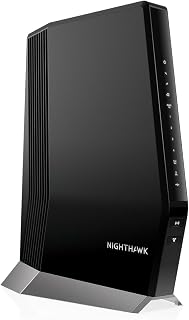 NETGEAR Nighthawk CAX80 WiFi 6 Cable Modem Router Combo - AX6000 DOCSIS 3.1 for Xfinity Spectrum Cox Up to 6Gbps