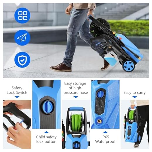 Powerful 5000 PSI Pressure Washer for All Tasks