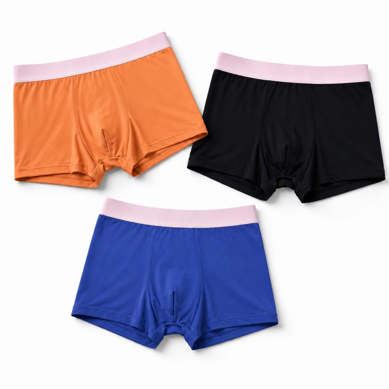 AHIESH LYT Men's Plain Underwear | Polyester Spandex Stretchable Fabric | Soft & Breathable Everyday Innerwear | Comfortable Fit Brief 3 Pack Multicolour-picture-17