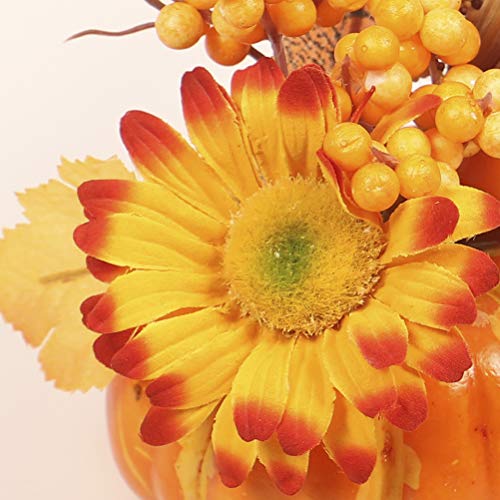 Decoração de Halloween Decorationss Halloween Flor artificial folha de bordo decoração de abóbora de