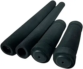 Punho Espuma Manopla Beach Guidão Bike Bicicleta Preto