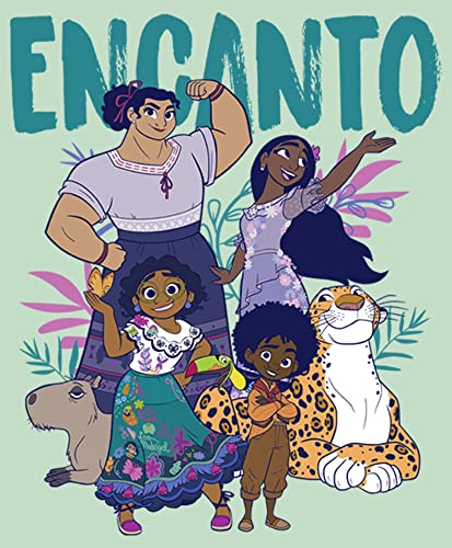 Pixar Encanto Family Portrait Girls Heather T-Shirt2