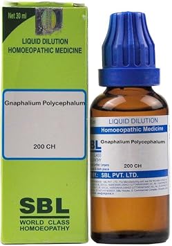 SBLs Gnaphalium Polycephalum 200 Dilution 30 ml