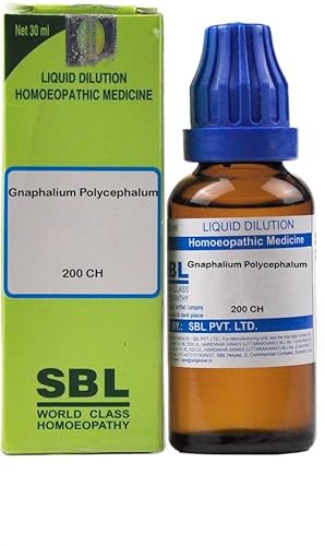 Happy heal SBL's Gnaphalium Polycephalum 200 Dilution 30 ml