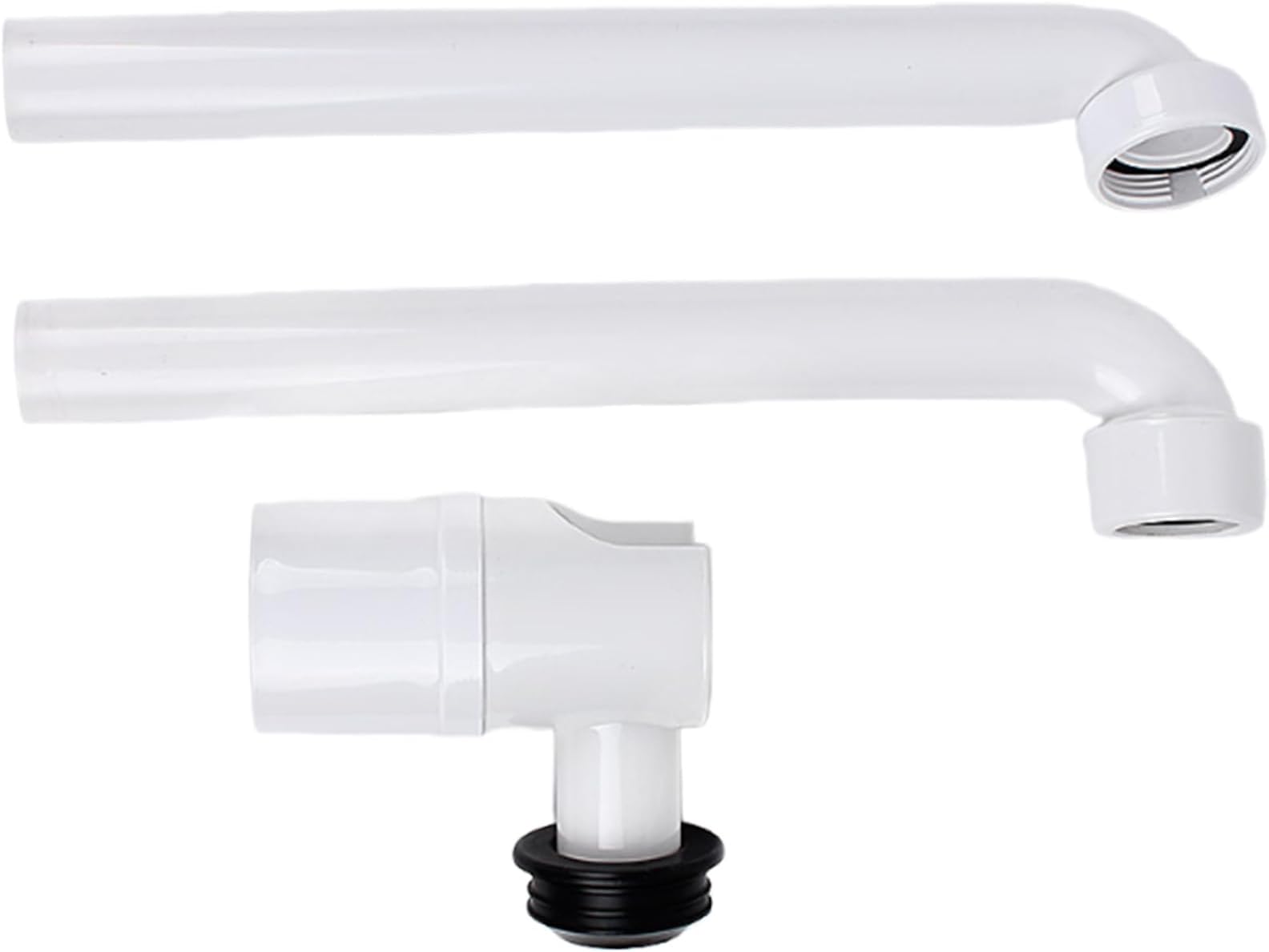 Adjustable Lavatory Siphon 1/4 Inch Space Saving Sink Waste Trap Sink Waste Drain Trap Bathroom Pipe Durable Bathroom Pipe