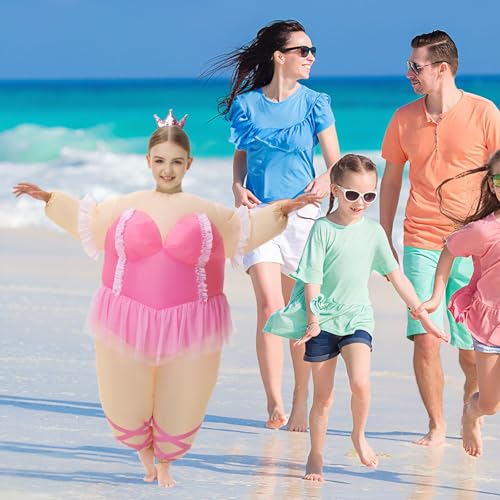 Disfraz inflable de ballet para niña miniatura 5