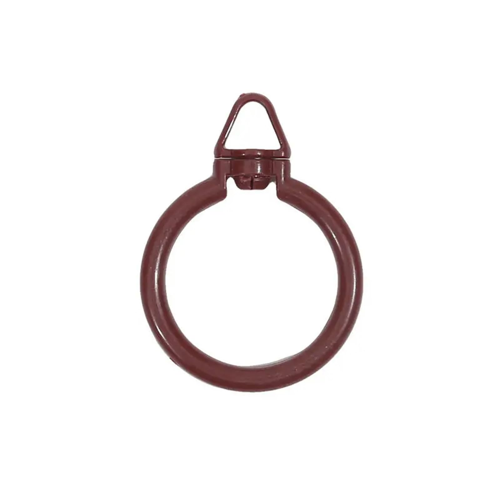 cafe curtain rings 20Pcs Curtain Hanging Ring Curtains Hooks Rings Bathroom Shower for Drapes Drapery Mute Plastic Holder Home Decor(Red)