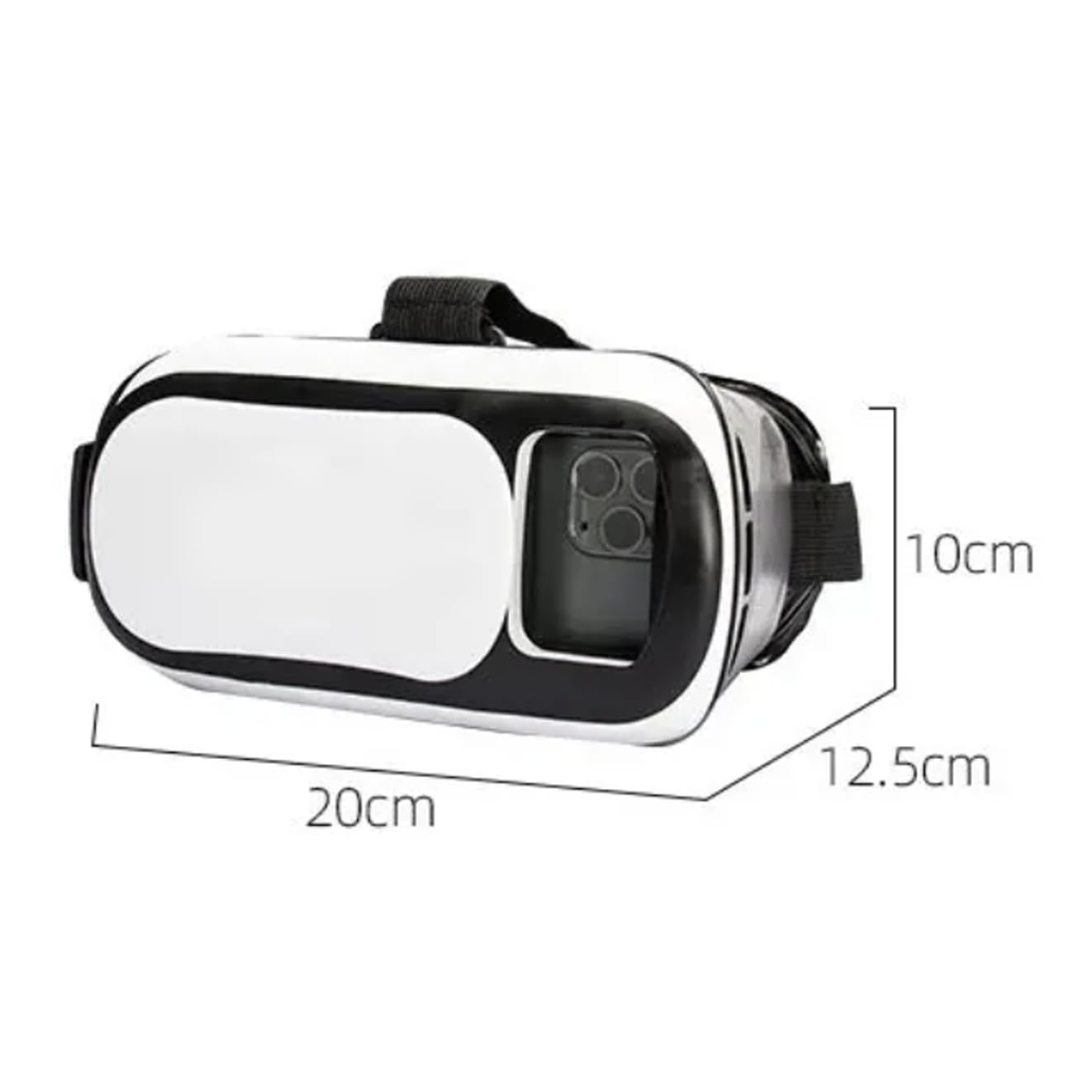 Gafas Realidad Virtual 3D con Mando Bluetooth para móviles Compatible Videos 360 y Juegos 3D - Experiencia Inmersiva Realidad Aumentada - Gafas VR Box con Mando
