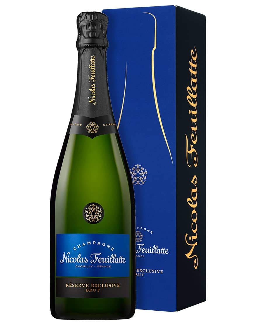 Nicolas Feuillatte Champagne AOC Réserve Exclusive Brut 0,75 L Astucciato