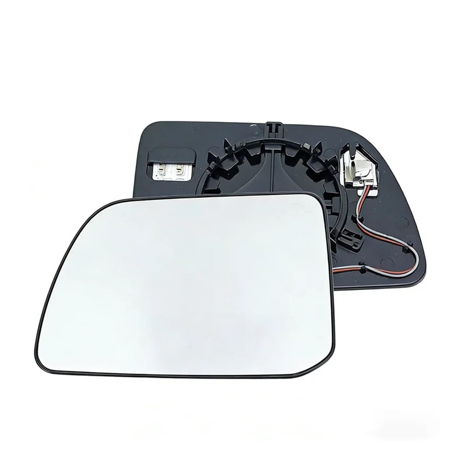 Edge 2013 2014 Heated Rearview Mirror Glass with blind spot Version Replacement lens accessories(Dark Grey)