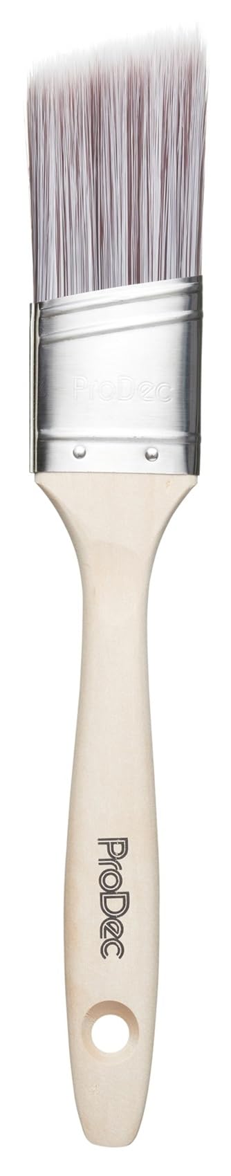 ProDec 1.5 inch Premier Angle Oval Trade Professional Synthetic Paint Brush for a Smooth Finish Painting with Emulsion, Gloss and Satin Paints on Walls, Ceilings, Wood and Metal, 1.5" 38mm