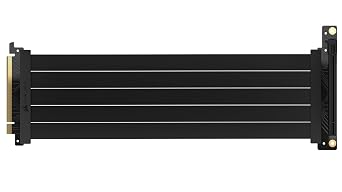 CORSAIR Premium PCIe 4.0 x16 Extension Cable 300mm Graphic Card Vertical Riser Cable CC-9310001-WW Black