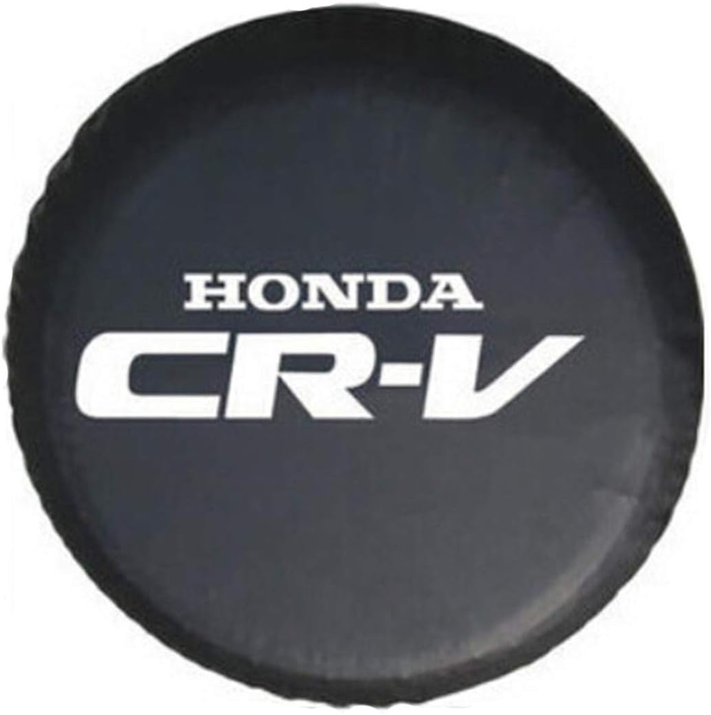 Car Styling SUV Suitable For Compatible Honda CR-V CRV Special PVC Leather Spare Tire Cover 15" 15 Inch 27"-30"