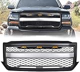 chevrolet silverado diesel {Hochwertige Materialien}: Der Frontgrill besteht aus strapazierfähigem, hochwertigem ABS. Hohe Flexibilität, exquisite Handwerkskunst, passen perfekt zu Ihrem Modell
