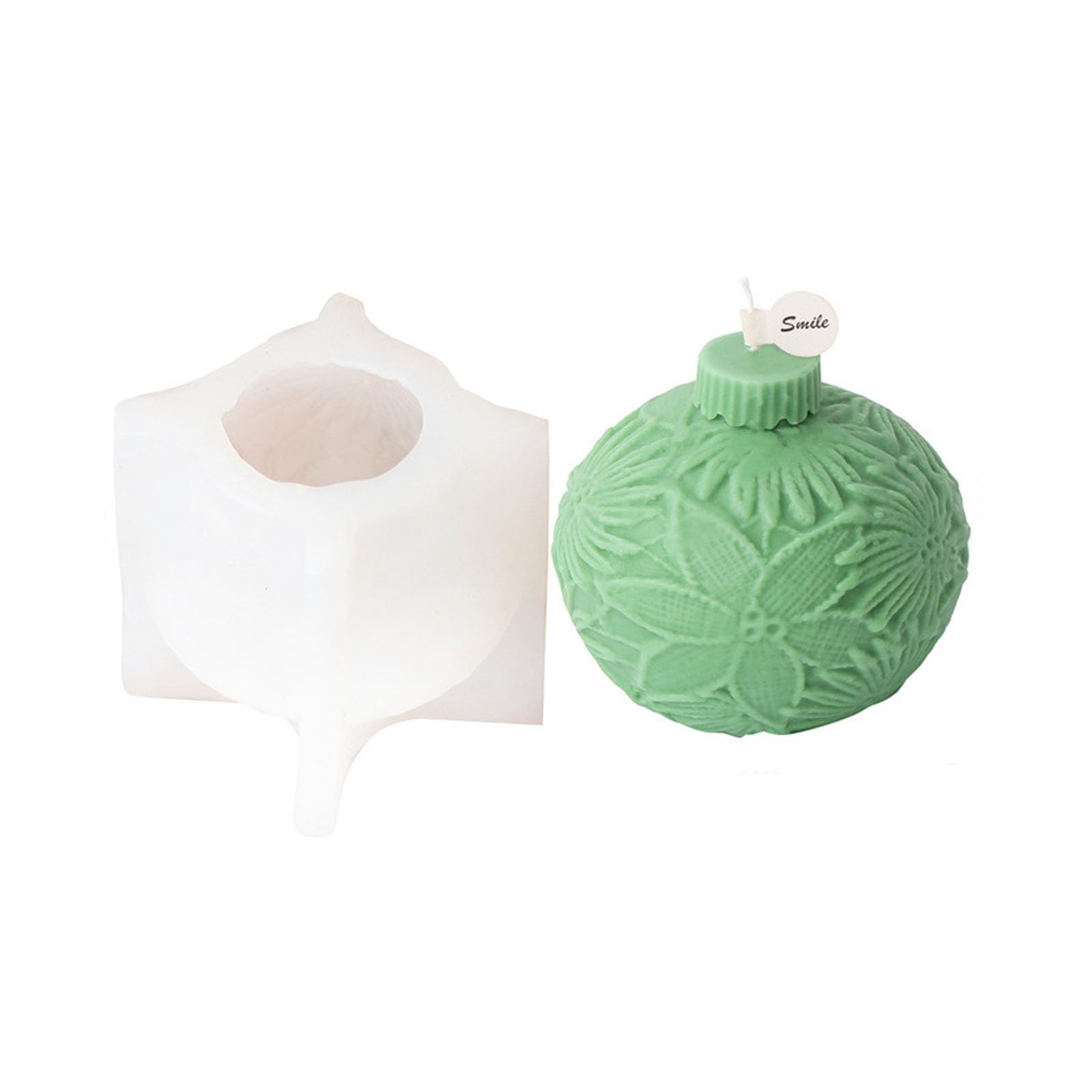 Moule en silicone boule de Noël pour fabriquer des cadeaux DIY