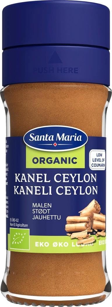 Santa Maria Organic Cinnamon Ceylon Ground 33G