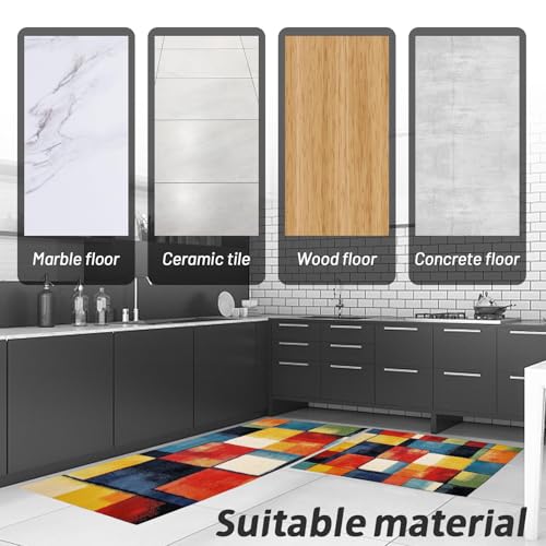 Tapis de cuisine antidérapant lavable pour éviter les glissades