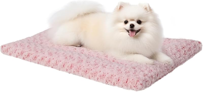 Colchonete para Cães Exsnugy Lavável e Reversível em Plush com Base Oxford DB01 88,9 x 55,88 cm