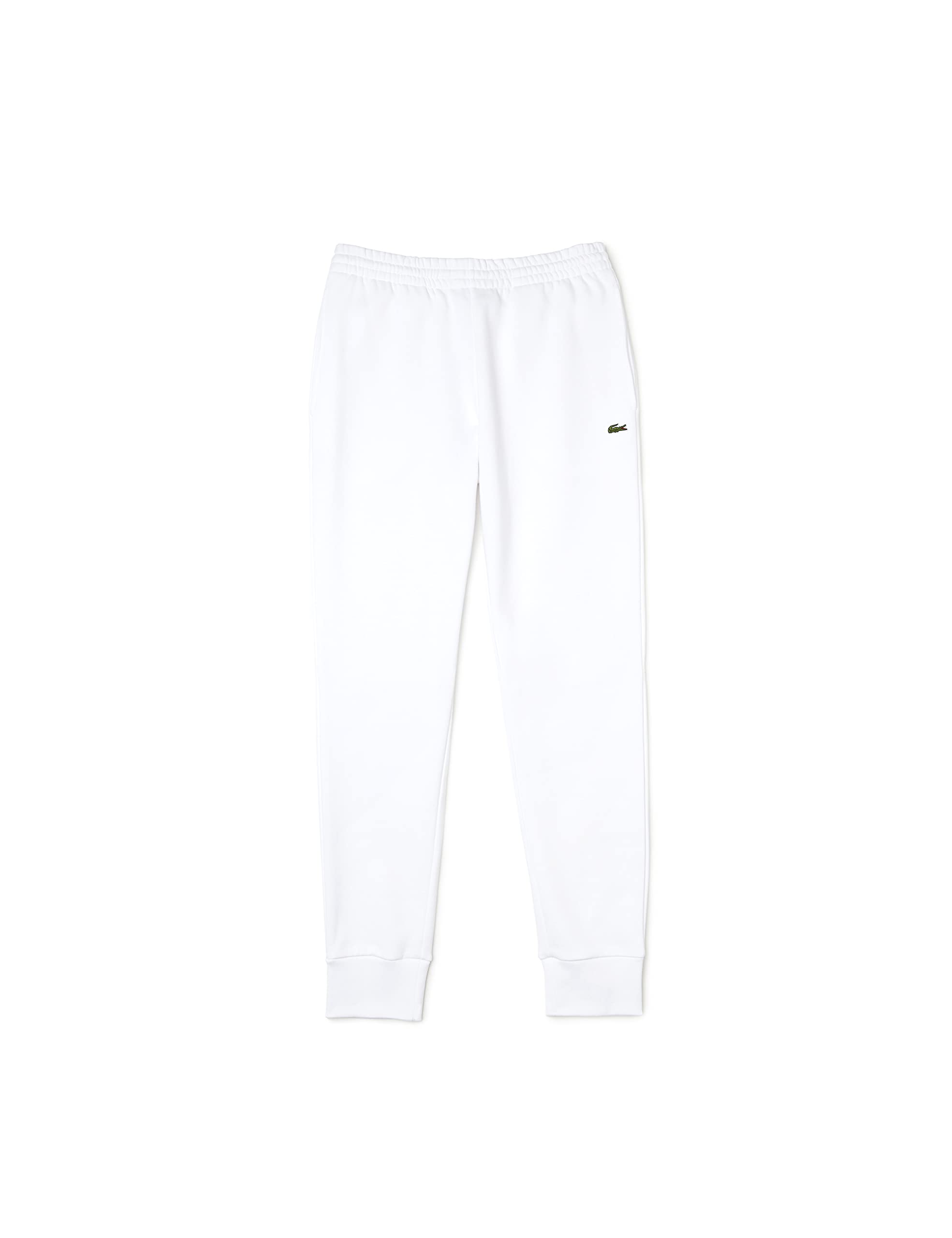 Lacoste Herren Jogginghose XH9624, Männer Freizeithose,Sweatpants,Loungewear,Homewear,Slim Fit,Weiß,8 (3XL)
