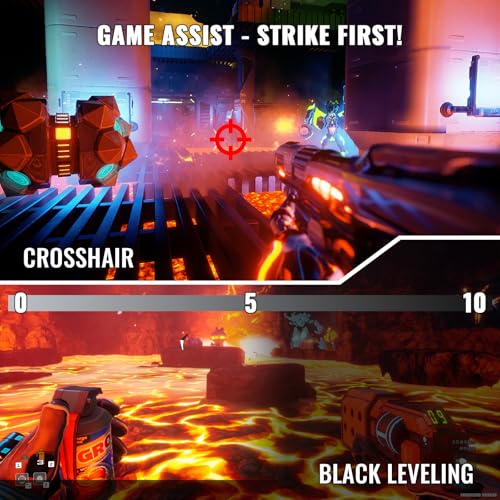 SANSUI Gaming Monitor, 24 Inch 200Hz 180Hz, FHD 1080P 1ms 110% sRGB Computer Monitor, HDMI DP Ports VESA Support for Game Office (HDMI Cable Included) - Image 4