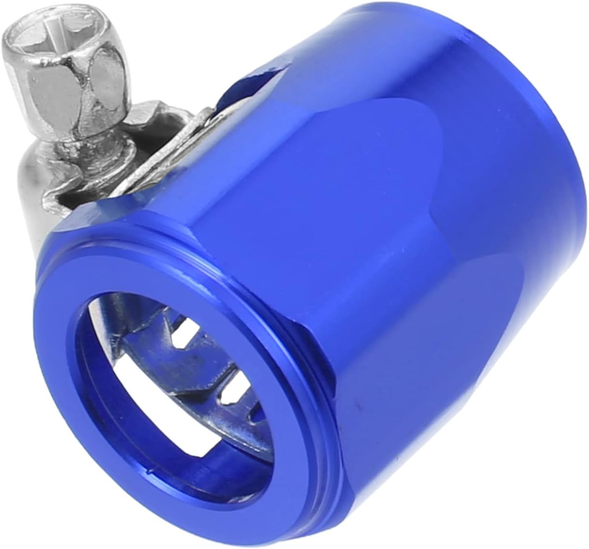 6an Straight Fitting AN6 6AN Hose Finishers - 10PCS Black, For Fuel, Oil, Gas Lines, HEX-6 Clamps An Fitting - Foto 13