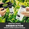 Mini Microscope for Kids,Your Little Scientist Microscope,Pocket Microscope for Kids (2 Pack)