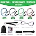 Baseball Resistance Bands for Pitchers – Pro-Grade Arm Strength & Pitching Bands | 4-Level Adjustable Resistance Bands for Baseball/Softball Training (All Ages)