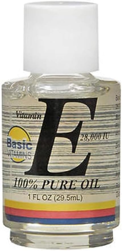 Basic Vitamins Vitamin E Oil 28,000 IU - 1 oz, Pack of 2