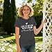 CQF Dog Shirt for Women Life is Better with A Dog T-Shirts Pet Dog Lover Tee Cute Paw Tops Grey