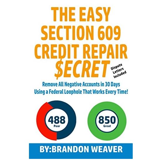 The Easy Section 609 Credit Repair Secret: Remove All Negative Accounts In 30 Days Using A Federal Law Loophole That Works Every Time