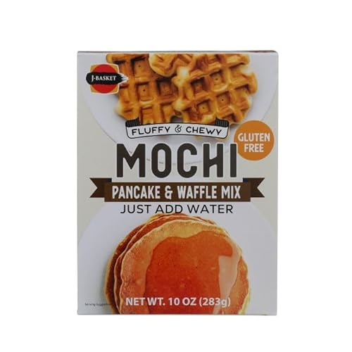 J-BASKET Mochi Pancake & Waffle Mix Gluten Free 10 OZ