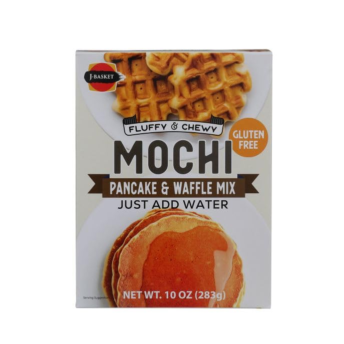 J-BASKET Mochi Pancake & Waffle Mix Gluten Free 10 OZ