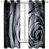 Style du Haut des Rideaux: Oeillet; Paquet: Chaque Paquet Contient 2 Panneaux Rideaux!! Taille Lot de 2 Panneaux: 2 x 107W x 160H CM(2 x 42W x 63H IN); Dimensions du Panneau par Pièce: 107W x 160H CM(42W x 63H IN); Largeur de Chaque Panneau: 107W CM(42W IN); Pleine Largeur: 214W CM(84W IN); Hauteur de Chaque Panneau: 160H CM(63W IN); En raison des mesures manuelles, il peut y avoir une erreur de 1 à 3 cm.