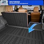 Trunk Mat & Backrest Mats for 2021-2026 Nissan Rogue Accessories - Image 4