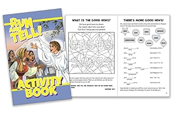 Paperback Run And Tell! Activity Book (Ages 7+) (Pack Of 12) Book