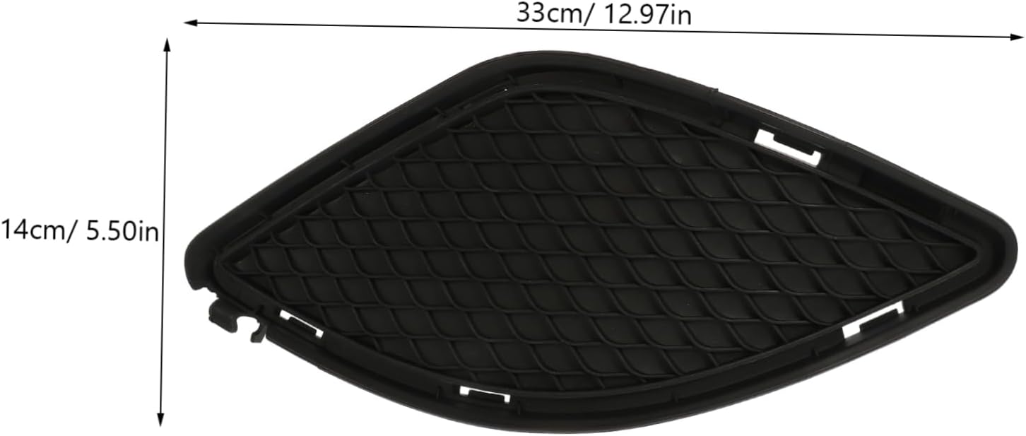 Front Bumper Grille Insert Cover for Cla Durable Trim Bezel for Passenger Side Easy Installation Direct Replacement for Enhanced Vehicle Appearance