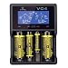 Produktbild OUTERDO VC4 LCD Bildschirm USB 4 Schacht Ladegerät für 18650 26650 14500 Li-Ionen Akkus
