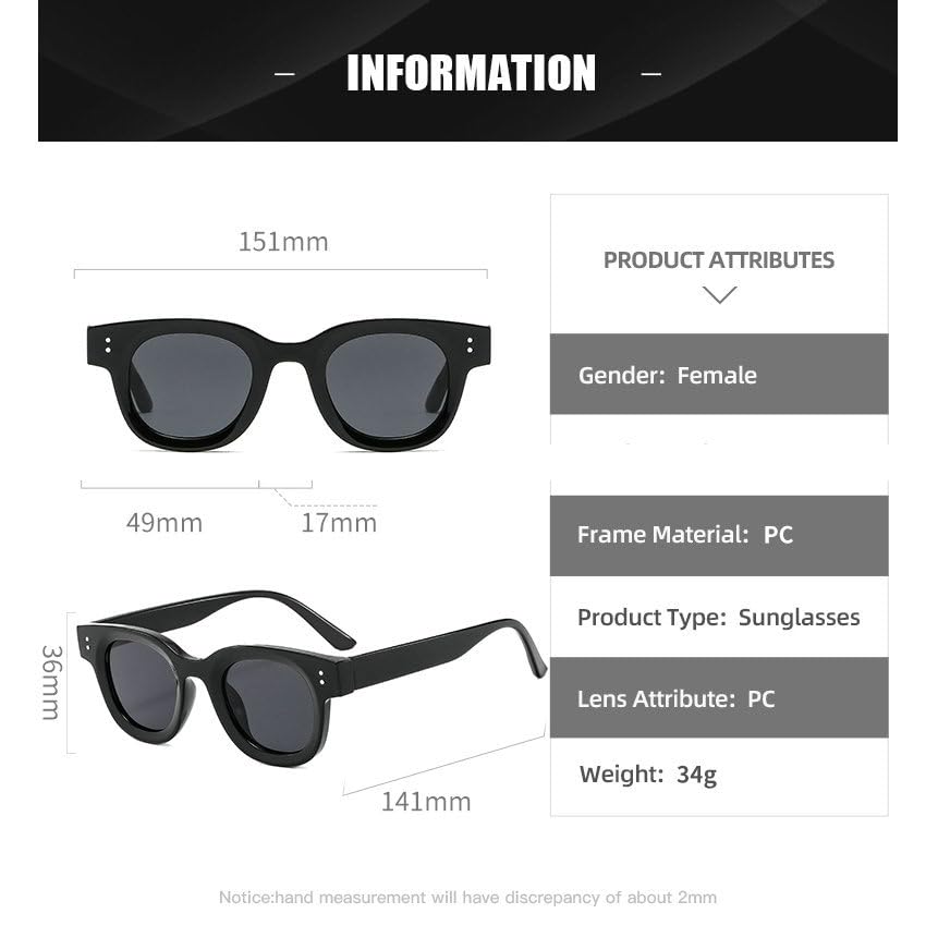 willochra Retro Square Candy Color Women Sunglasses Fashion Designer Gradient Shades UV400 Men Rivets Sun Glasses F274