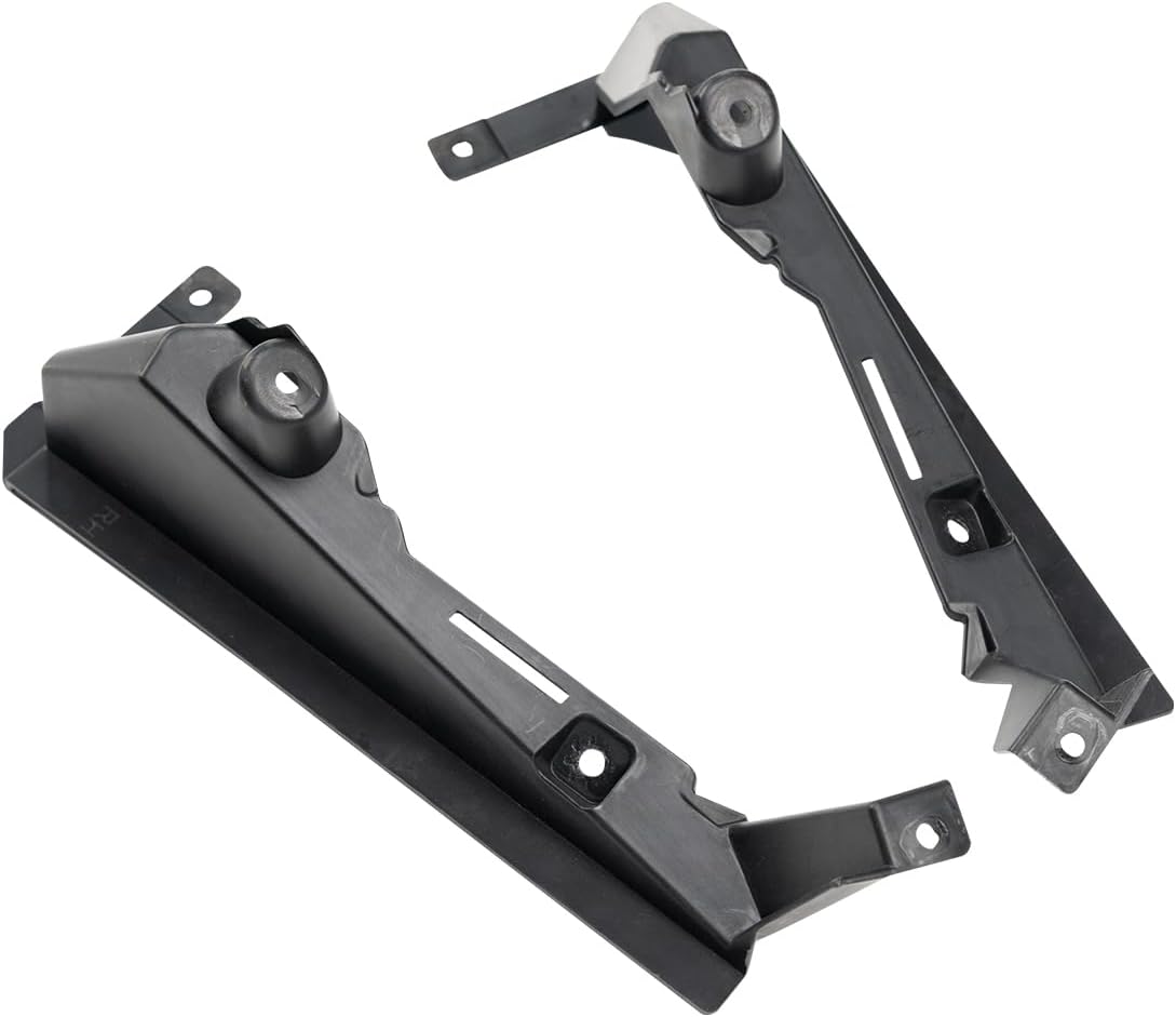 A & UTV PRO Front Radiator Deflector Kit for Can-Am Maverick X3 MAX Turbo R XDS 2017-2024 2025 Accessories, Replace OEM #705010626, 705010627, Black, Left & Right