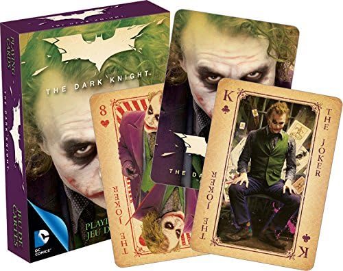 Aquarius DC Comics The Joker Heath Ledger Playing Cards