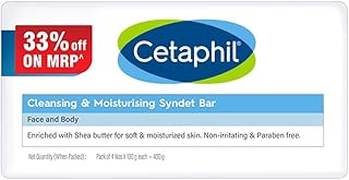 Cleansing Moisturizing Syndet Bar 4x100gm
