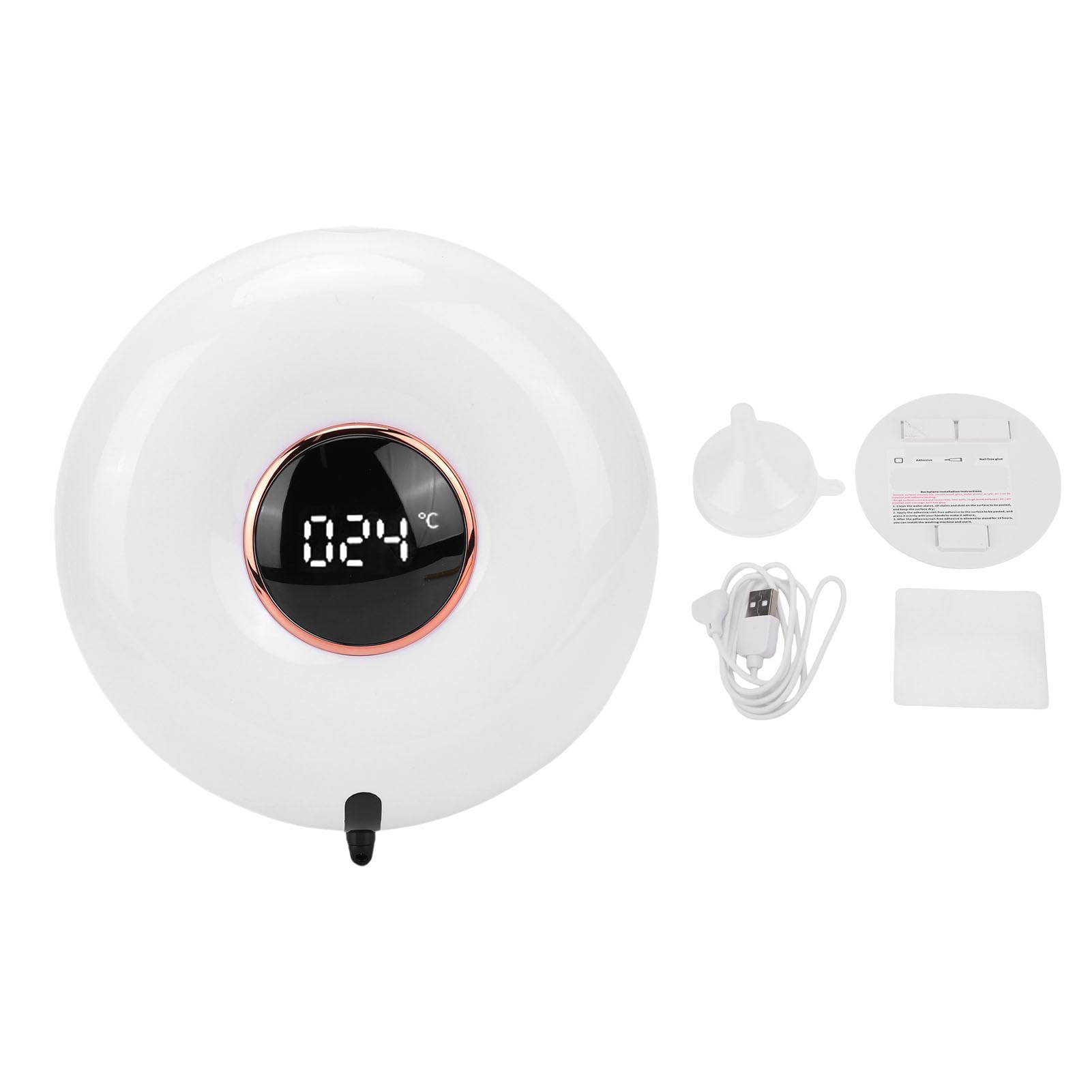 Dispensador automático de jabón espumoso 280ml montado en la Pared con Pantalla