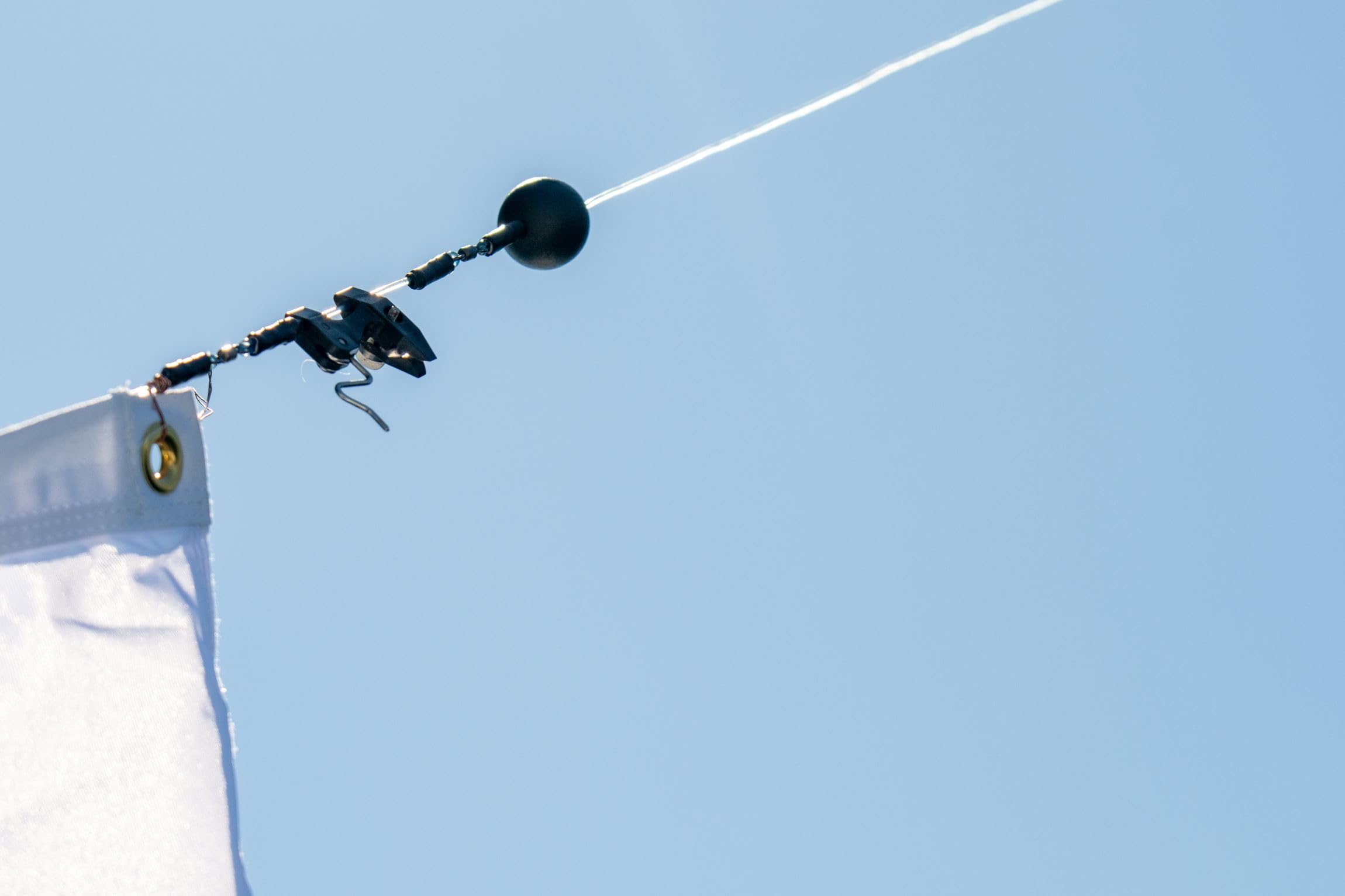 Tigress Outrigger Accessory Pair of 1-1/4 Black Plastic Stops