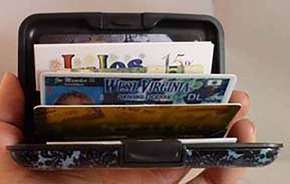 Monarque RFID Secure Armored Wallet, Laurel Burch Collection (Songbirds) - Image 3