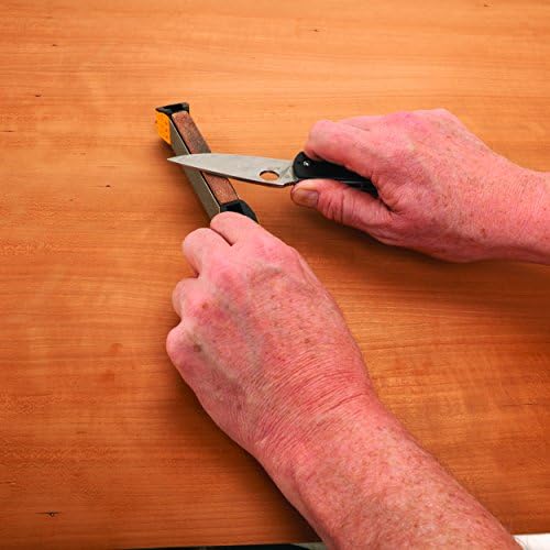 WORK SHARP Guided Field Sharpener  WSGFS221 Portable Outdoor Multi Knife and Tool Sharpener  World's Top Manual Guided Professional Sharpening Tool for Knives