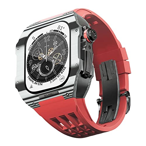 Kit de modification de bracelet de montre en fibre de carbone Apple Watch 45mm du bureau au sport