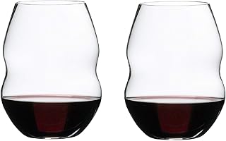 Riedel Swirl Red Wine Glasses, Set of 2