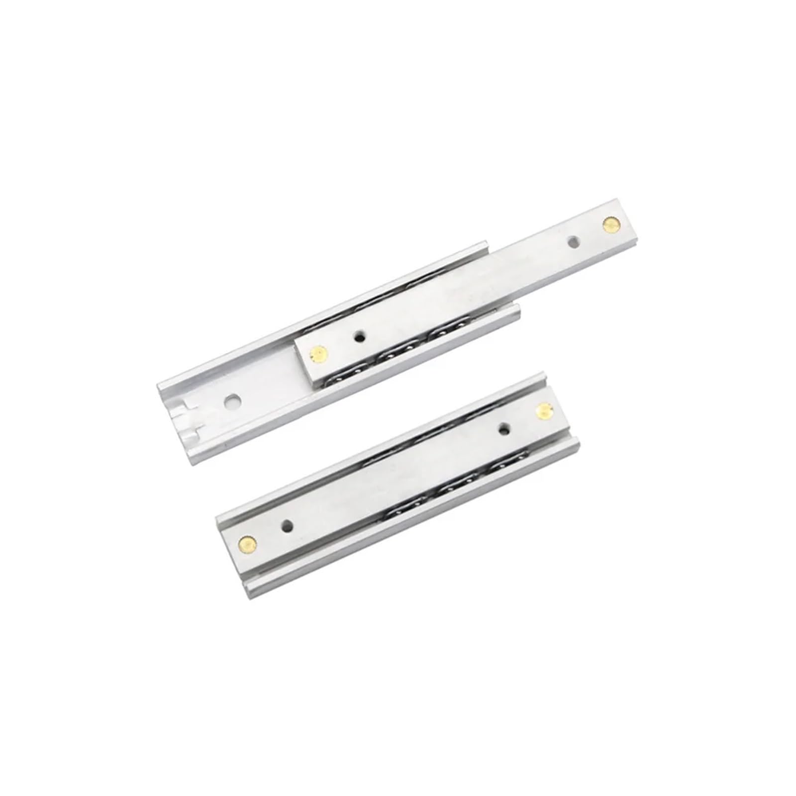 Glissières de tiroir larges : rail coulissant pliable 16mm pour meuble